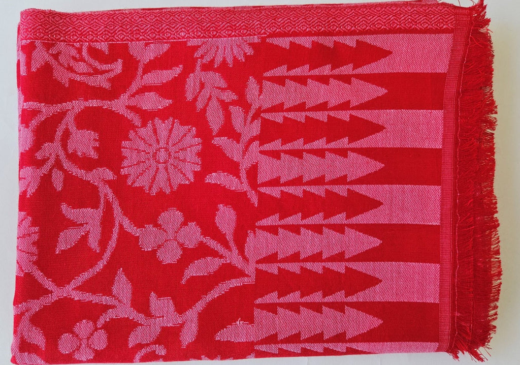 Cashmere Silk - Red/Pink