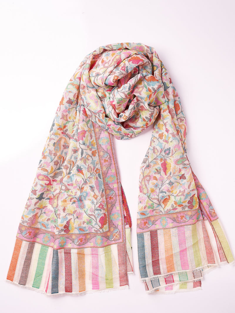 Kani shawl - Pastel