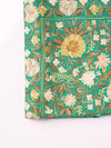 Embroidered Shawl - Green