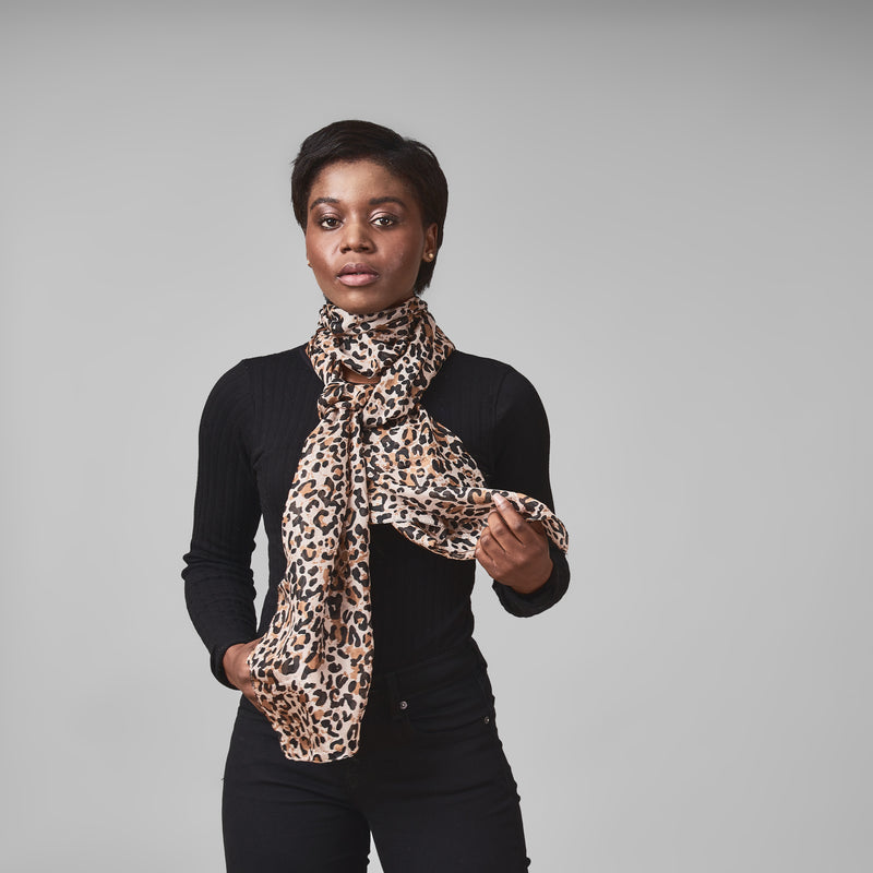 Pure Silk - Classic Animal Print