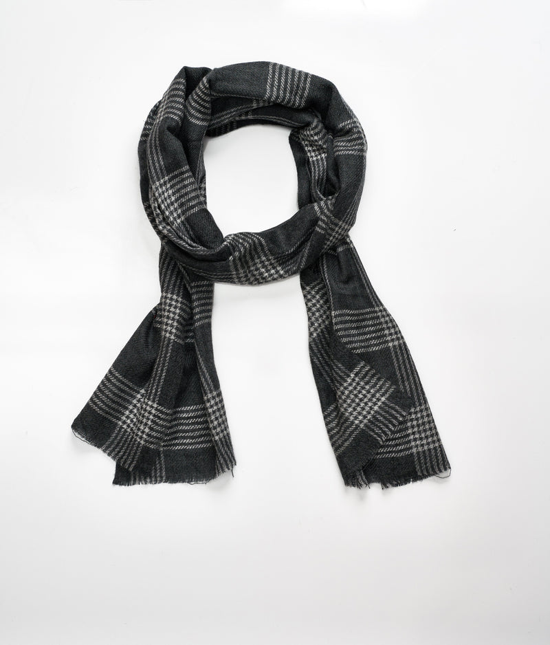 Men's cashmere scarf - Dark Grey